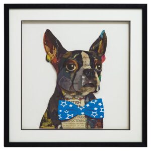 Hipster Doggy I Wall Art by Yosemite Home Decor at Hafers Home Furnishings